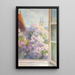 Vista dell'Chiesa di San Carlo dalla finestra - Lilly Walther — quadro incorniciato alla parete