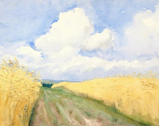 Paesaggio di Worpswede - Lilly Walther — vista dell’opera