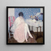 Lingerie strappata - Frederick Carl Frieseke — quadro incorniciato alla parete