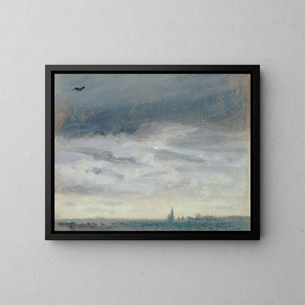 Un jour gris - Lionel Constable — quadro incorniciato alla parete