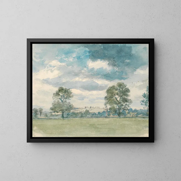 Paesaggio estivo - Lionel Constable — quadro incorniciato alla parete