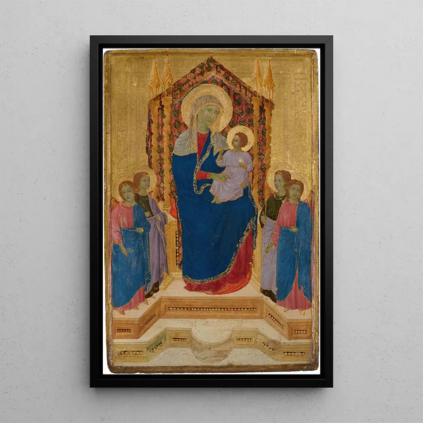 Lippo Di Benivieni - The Madonna and Child enthroned with Four Angels.webp