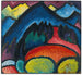 Litografia blu La Barca - Wassily Kandinsky — vista dell’opera