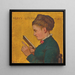 Letteratura pesante - Henry Stacy Marks — quadro incorniciato alla parete
