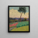 Paesaggio in Provenza - Lo Gausson — quadro incorniciato alla parete