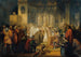 Vittore Pisani riceve la santa comunione prima di prendere il comando di una spedizione contro i Genovesi - Lodovico Lipparini — vista dell’opera