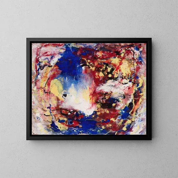 Composition - Lola Liivat — quadro incorniciato alla parete