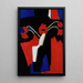 Coquelicots - Lola Liivat — quadro incorniciato alla parete