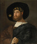 Ritratto di un uomo barbuto con una spada - Scuola Lombarda — vista dell’opera