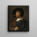 Ritratto di un uomo barbuto con una spada - Scuola Lombarda — quadro incorniciato alla parete