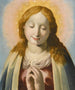La Vierge en prière - École Lombarde — vista dell’opera
