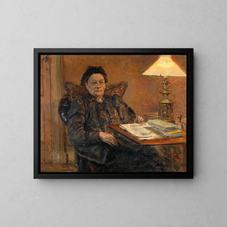 Madame Charles Dumercy - Léon Eugène Auguste Abry — quadro incorniciato alla parete