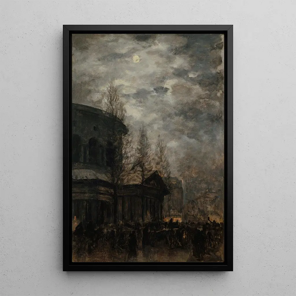 LonPierre Herpin - Sortie de Paris en 1870 Rotonde de la Villette.webp