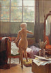 Le modèle de l'artiste - Léon Auguste César Hodebert — vista dell’opera