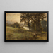 La Récolte des foins - Léon Augustin Lhermitte — quadro incorniciato alla parete