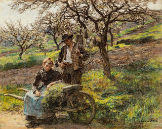 Lon Augustin Lhermitte - Idylle.webp
