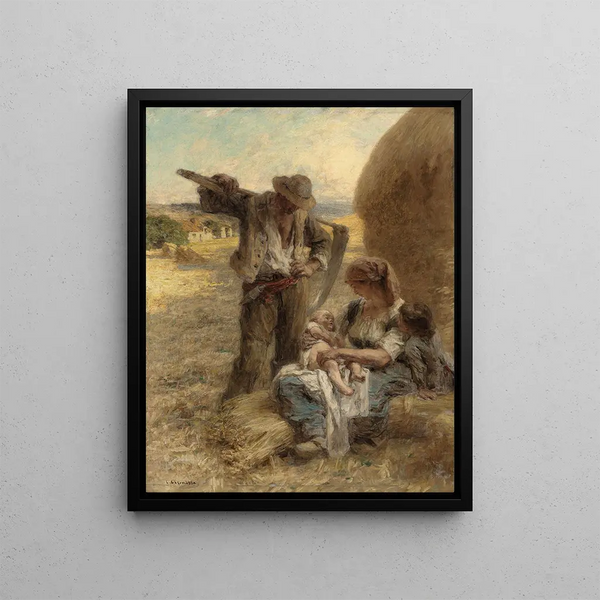 Lon Augustin Lhermitte - La Famille.webp