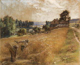 La Fenaison - Léon Augustin Lhermitte — vista dell’opera