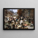 L'approvisionnement des Halles - Léon Augustin Lhermitte — quadro incorniciato alla parete