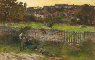 Lon Augustin Lhermitte - Les Chemineaux.webp