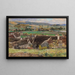 Les Toits vue de village - Léon Augustin Lhermitte — quadro incorniciato alla parete