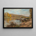 Quai au Sable Chartres - Léon Augustin Lhermitte — quadro incorniciato alla parete