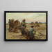I mietitori - Léon Augustin Lhermitte — quadro incorniciato alla parete