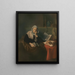 La Songeuse - Léon Bartholomé — quadro incorniciato alla parete
