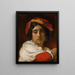 L'Italienne - Léon Bonnat — quadro incorniciato alla parete