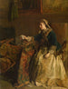 Perduto nei suoi pensieri - Léon Brunin — vista dell’opera