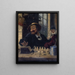 Ritratto di Alexandre Schanne 1823-1887 modello del Schaunard de La Vie de Bohème di Murger - Léon Dehaisne — quadro incorniciato alla parete