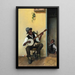 Le joueur de banjo - Léon Delachaux — quadro incorniciato alla parete