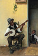 Le joueur de banjo - Léon Delachaux — vista dell’opera