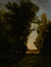 Paesaggio a Magny - les - Hameaux - Léon Flahaut — vista dell’opera