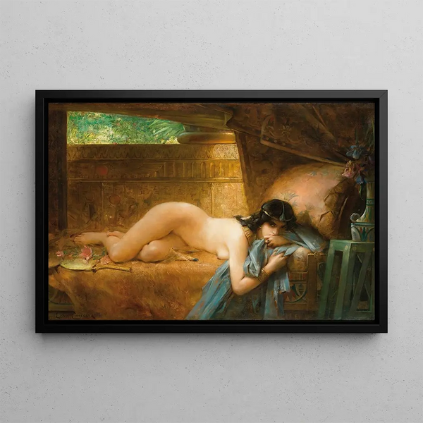 La tunica leggendaria - Léon François Comerre — quadro incorniciato alla parete