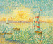 Tramonto al sole - Léon Pourtau — vista dell’opera