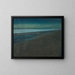 Vista della spiaggia di notte - Léon Spilliaert — quadro incorniciato alla parete