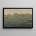 L'ippodromo di Wellington e il Royal Palace Hotel a Ostenda poco dopo la Seconda guerra mondiale - Léon Spilliaert — quadro incorniciato alla parete