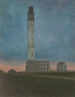 Il faro di Ostenda all'alba - Léon Spilliaert — vista dell’opera