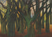 Alberi verdi - Léon Spilliaert — vista dell’opera
