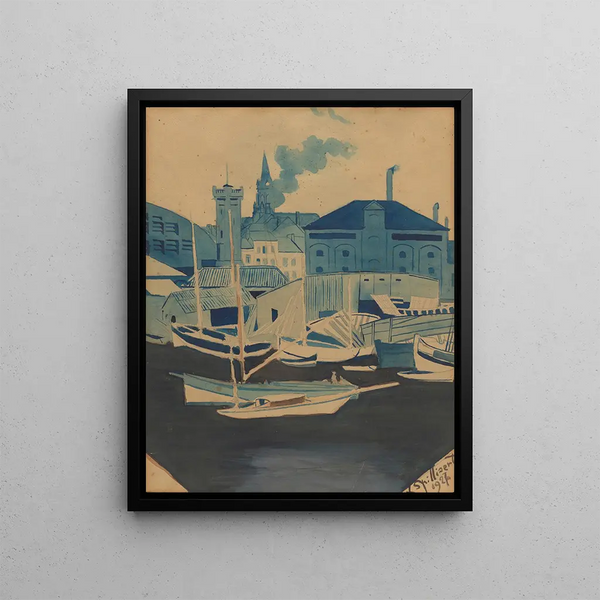 Lon Spilliaert - Havenzicht.webp