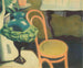 interno con sedia e lampada in opale - Léon Spilliaert — vista dell’opera