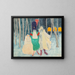 Mascarade Léopold II, Napoleone e il fiorista - Léon Spilliaert — quadro incorniciato alla parete