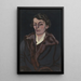 Portrait de Madame Storck-Hertoghe - Léon Spilliaert — quadro incorniciato alla parete
