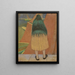 Pêcheuse - Léon Spilliaert — quadro incorniciato alla parete