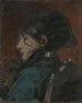 Ritratto di una giovane donna - Léon Tanzi — vista dell’opera