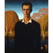 Riproduzione del dipinto Long's Peak from Loch Vale, Estes Park, Colorado - Grant Wood
