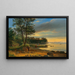 sulla costa baltica - Longin Christianowitsch Fricke — quadro incorniciato alla parete