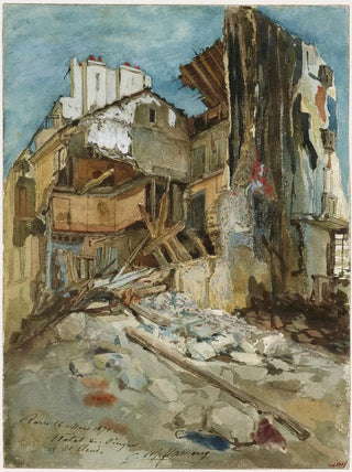 Lopold Flameng - Lhtel des Singes SaintCloud.webp