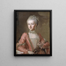 Princesse Sofia Albertina de Suède - Lorens Pasch le Jeune — quadro incorniciato alla parete